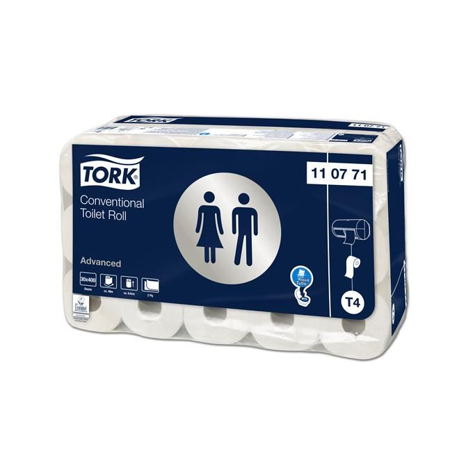 Tork toalettpapír, T4 rendszer 2 rétegű 50m fehér (110771) (T110771)