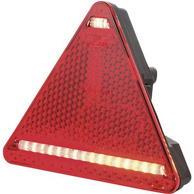LED-es háromszög alakú utánfutó lámpa, 12/24 V, SecoRüt 95328 (320)