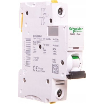 Schneider Electric A9F07104 kredsløbsafbryder 1