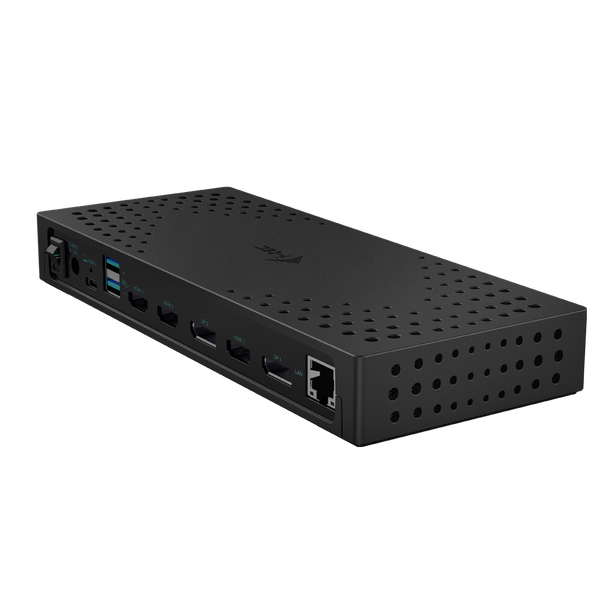 i-tec CATRIPLE4KDOCKPD2 dockingstation Ledningsført USB 3.2 Gen 2 (3.1 Gen 2) Type-C Grå
