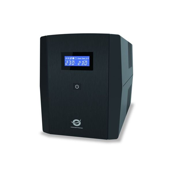 Conceptronic ZEUS04E UPS-enhed Interaktivt indgangsstik 2,2 kVA 1320 W 6 AC stikkontakt(er)