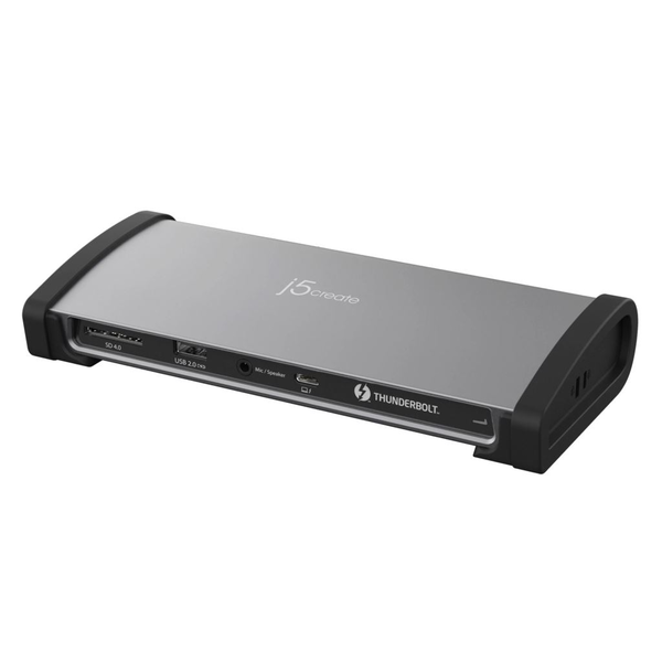 j5create JTD562-EN dockingstation Ledningsført Thunderbolt 4 Grå