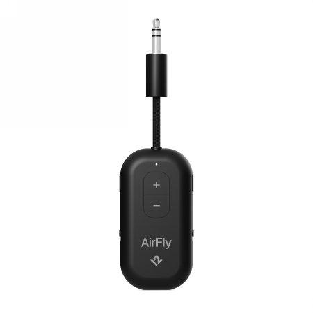 Adapter bluetooth TwelveSouth AirFly Pro 2 - adapter Bluetooth do wejścia 3,5mm jack kompatybilny z AirPods i innymi słuchawkami Bluetooth, do 2