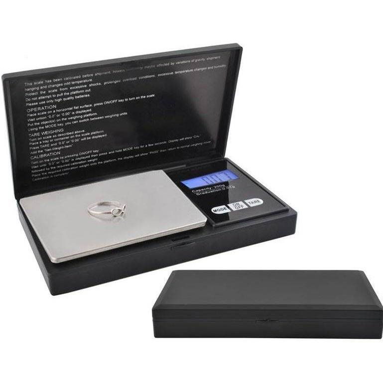 ISO 2635 Professional Zsebméretű mérleg, 200 / 0,01 g (1356)