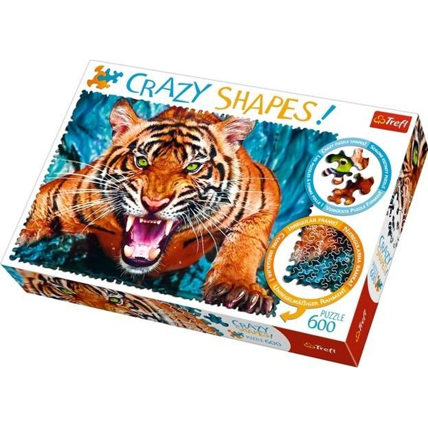 Trefl 11110 puzzle Puzzle con formine 600 pz Animali