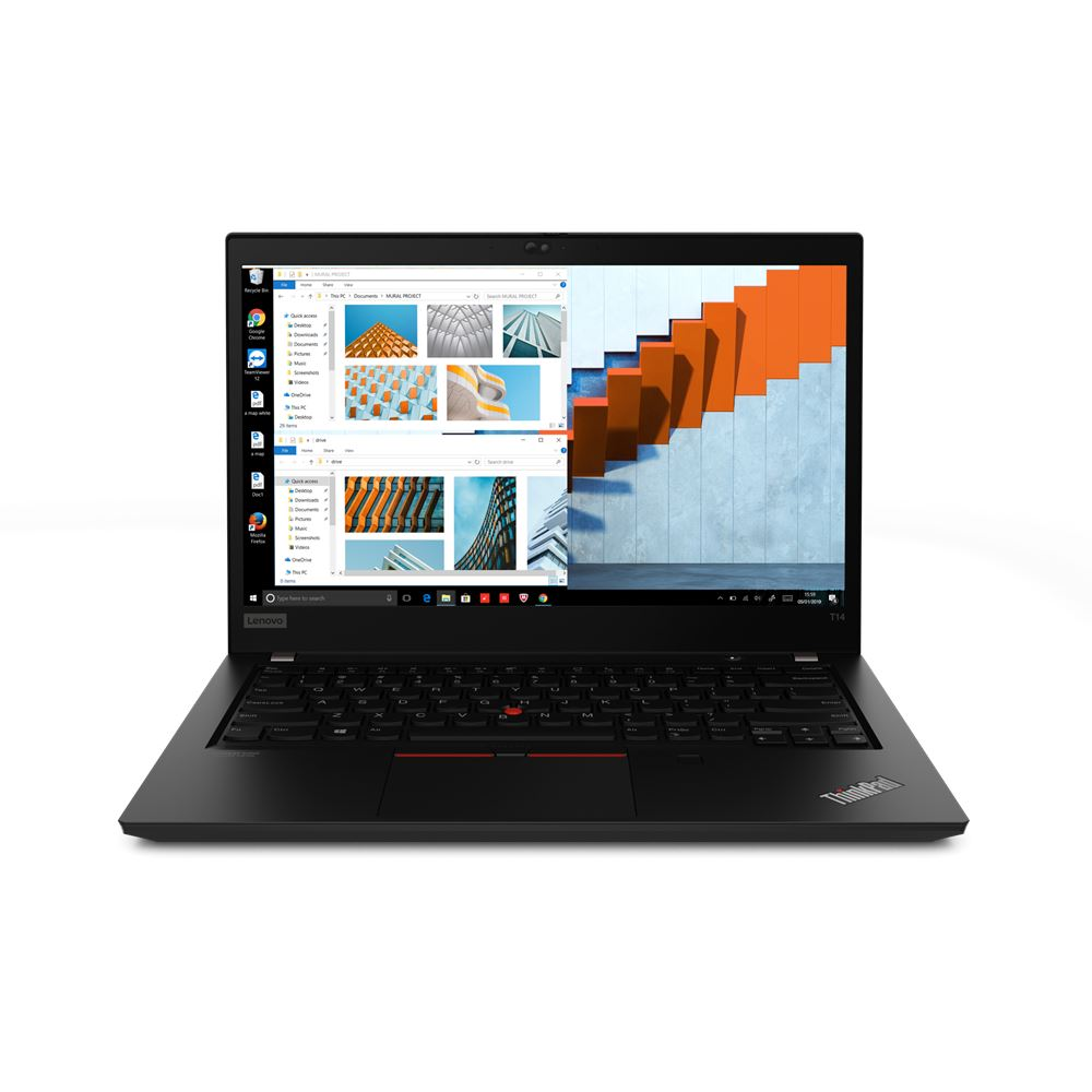 Lenovo ThinkPad T14 Gen 1 laptop i5-10310U/16GB/256GB fekete - felújított! (TP T14 G1 i5-10310U/16GB/256GB felújítot)