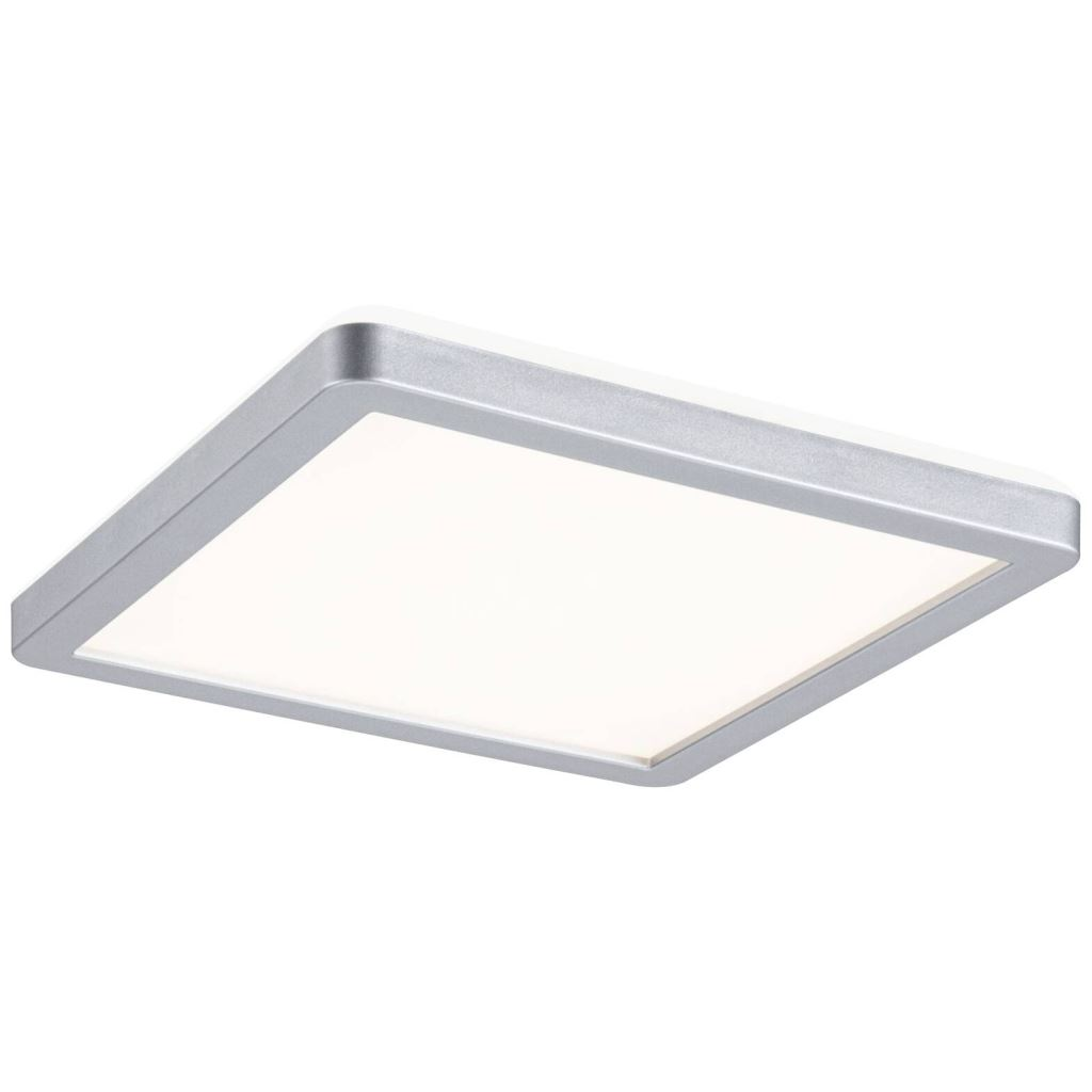 Paulmann P Atria Shine 11,2W 3000K 190x190 ch m K LED-es mennyezeti lámpa matt króm (70993) (PA70993)