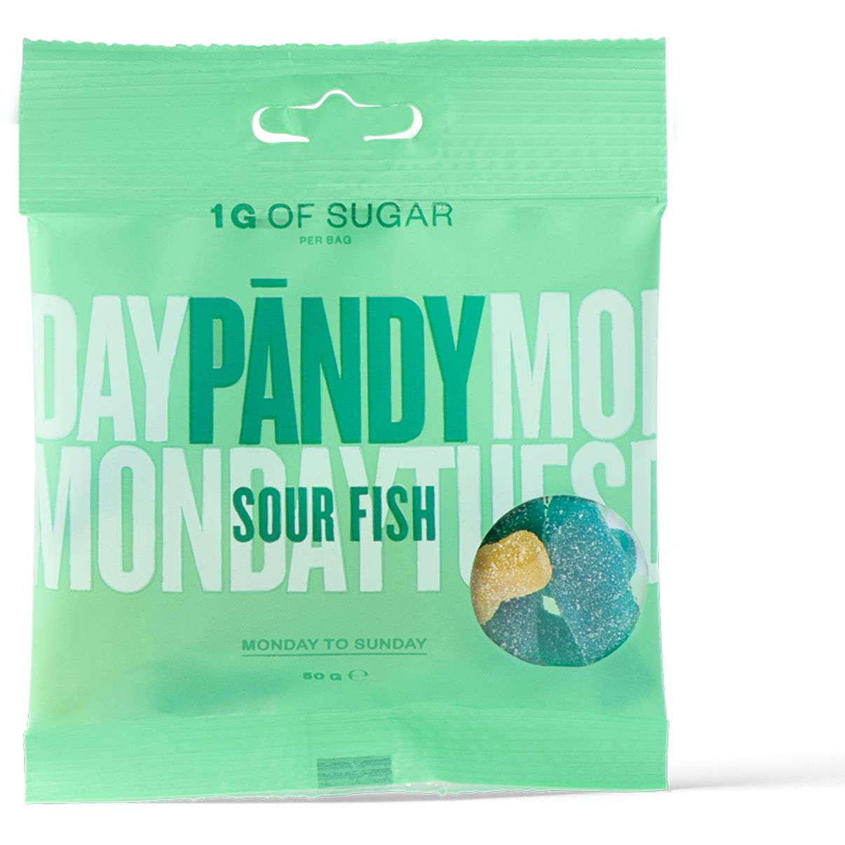 Pandy Candy 50 g, sour fish (7350000151626)