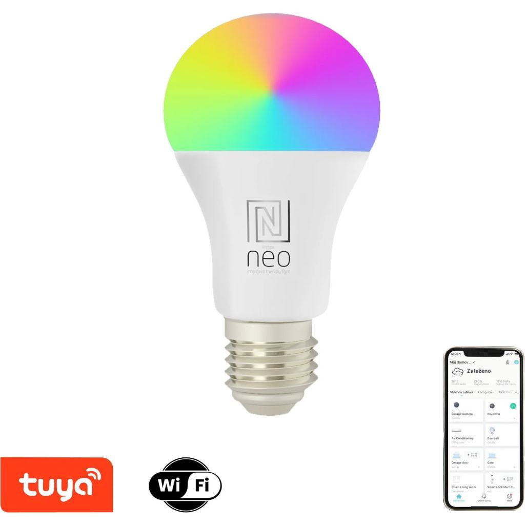 Immax Neo Lite okos LED fényforrás E27 9W (07712L) (07712L)