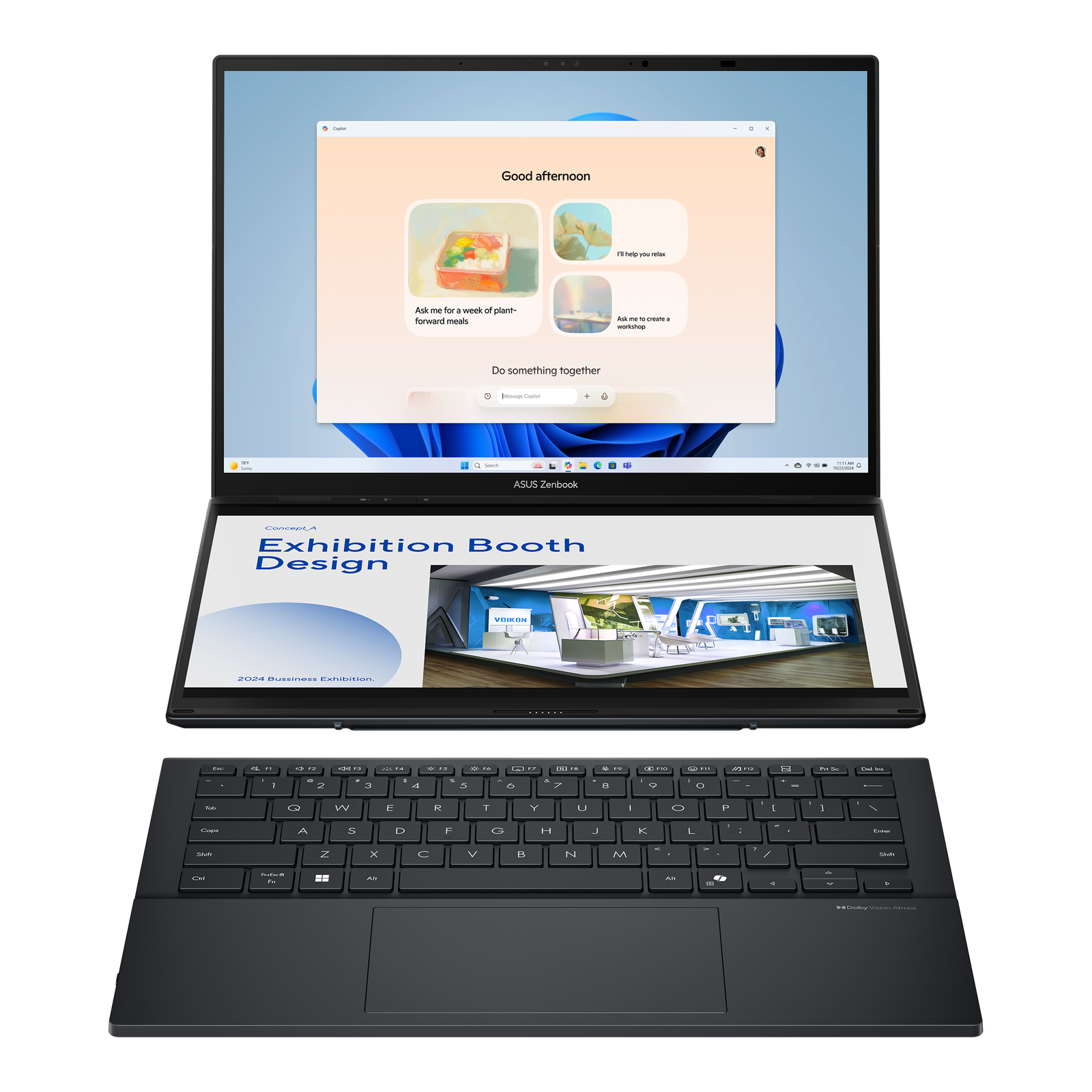 Asus Zenbook DUO U7 Laptop Szürke (14