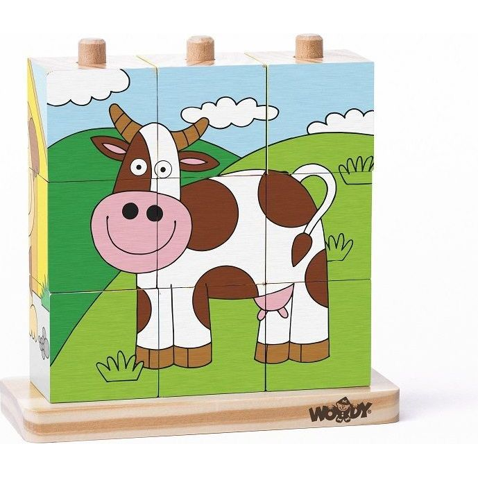 Woody Kubus Threaders - Háziállatok (WD93055)