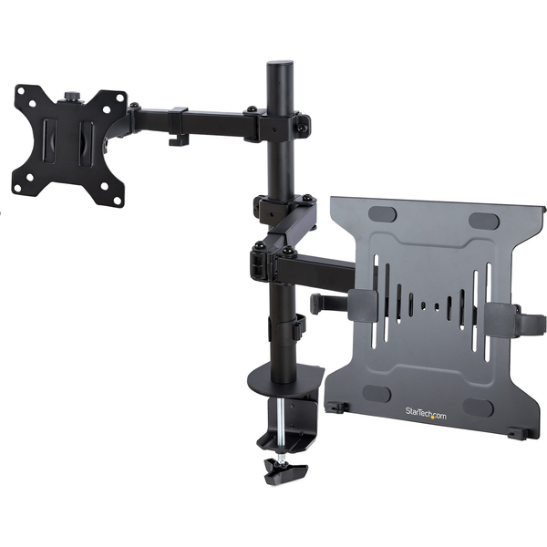 StarTech.com A2-LAPTOP-DESK-MOUNT skærmbeslag og -stativer 86,4 cm (34") Skrivebord Sort