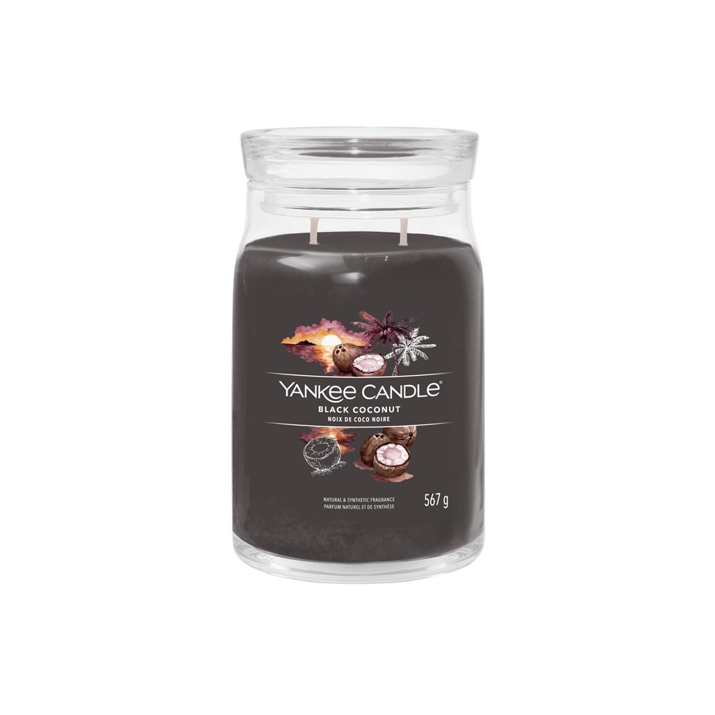 Yankee Candle Signature Black Coconut Illatgyertya 567g (1701371E)