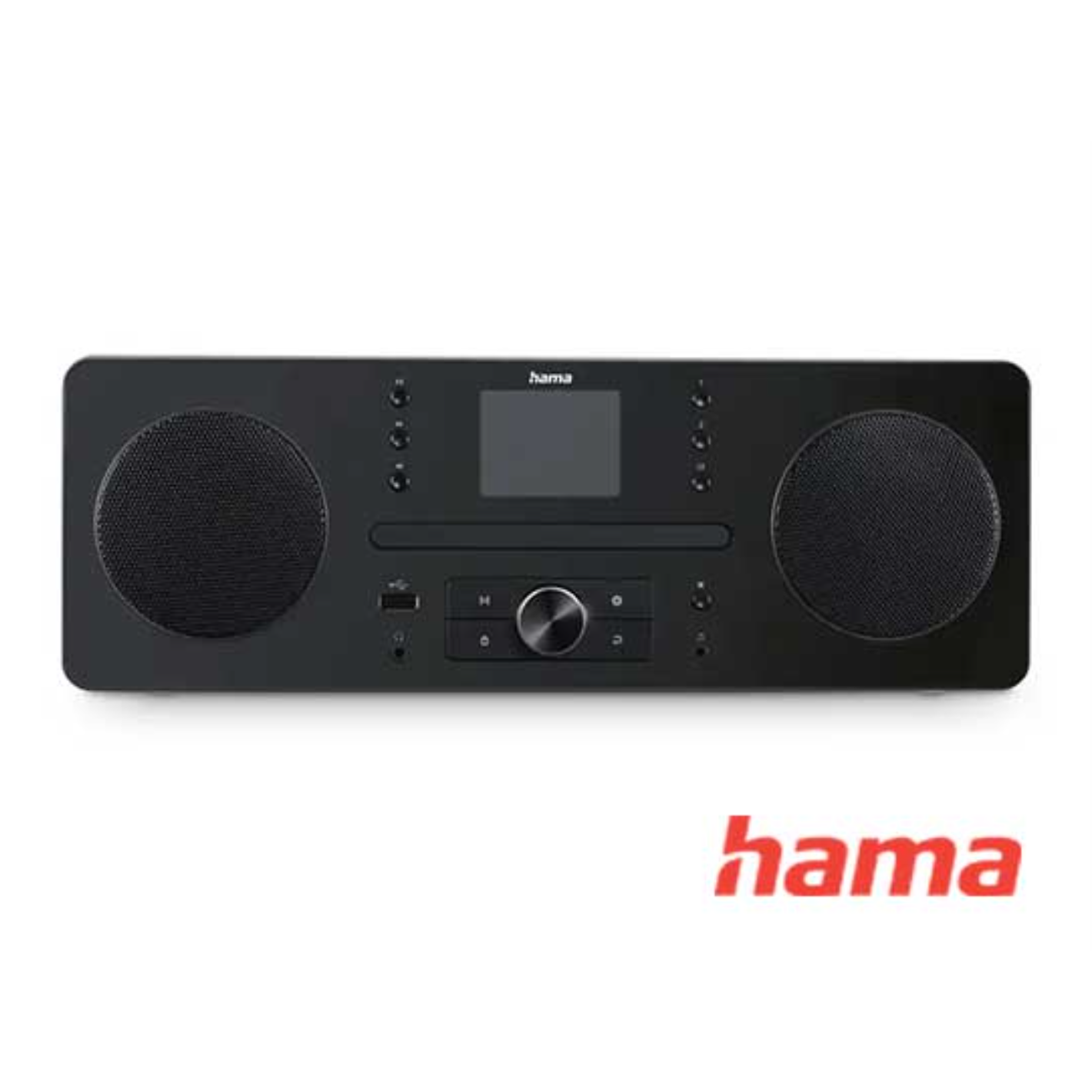 Hama DIR1570CBT Hordozható CD lejátszó Fekete, Szürke (54253)