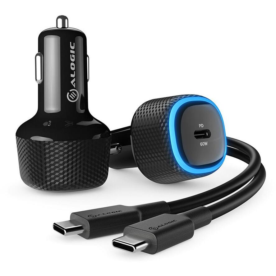 ALOGIC CRC60 mobiltelefon töltő Univerzális Fekete Szivargyújtó Automatikus (CRC60)