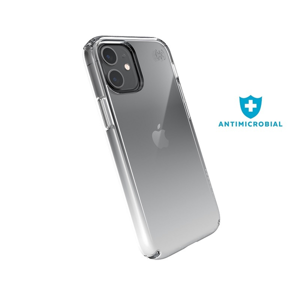 Speck Presidio Perfect Clear custodia per cellulare 13,7 cm (5.4") Cover a guscio Grigio
