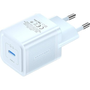 Wall charger, Vention, FEPL0-EU, USB-C, 20W, GaN (blue)
