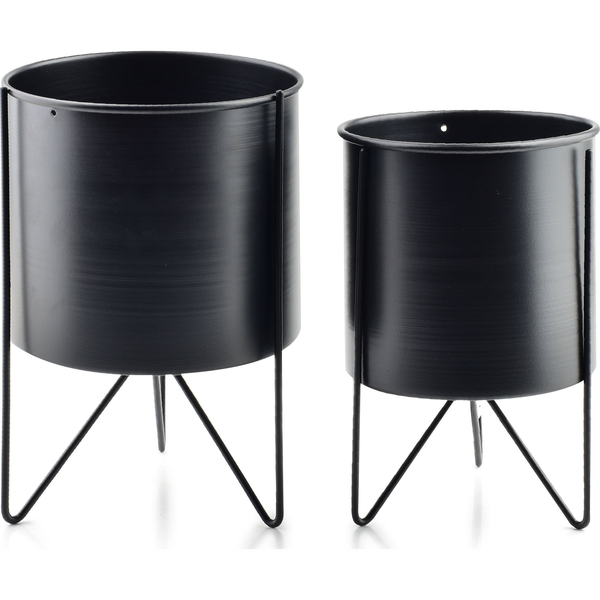 Swen Black Komplet 2 prevlek za vzglavnik 18Xh26Cm/16Xh23Cm