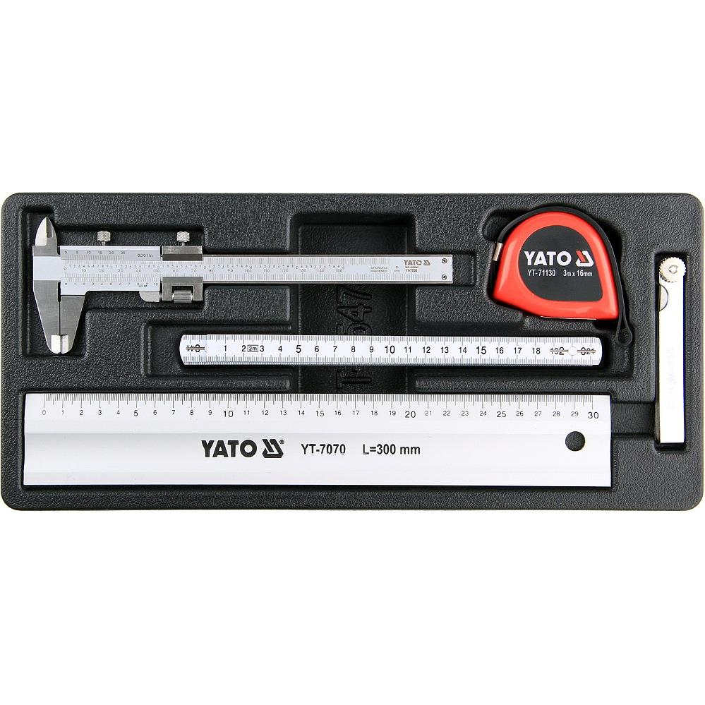 YATO fiókbetét - 5 db mérőkészlet (5906083554742)