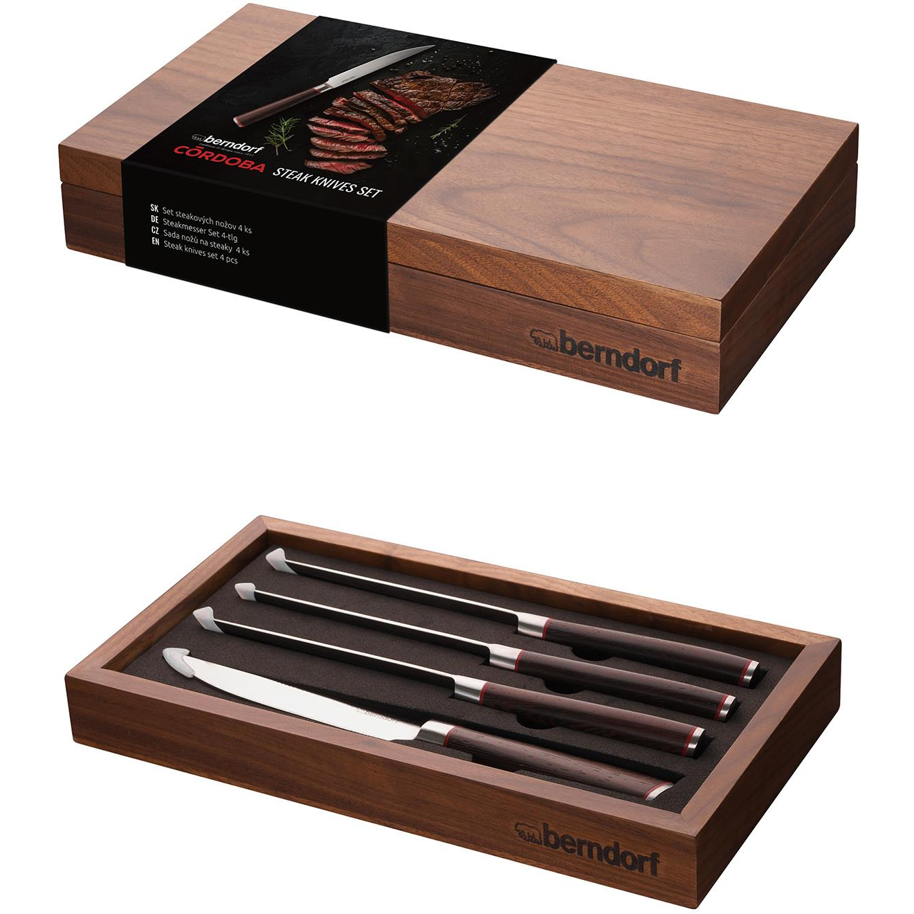 Berndorf CORDOBA 4 darab steakkés készlet (5818616200)