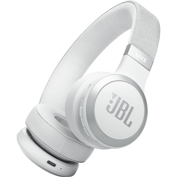 Sluchátka přes uši JBL Live 670NC ANC Bílá