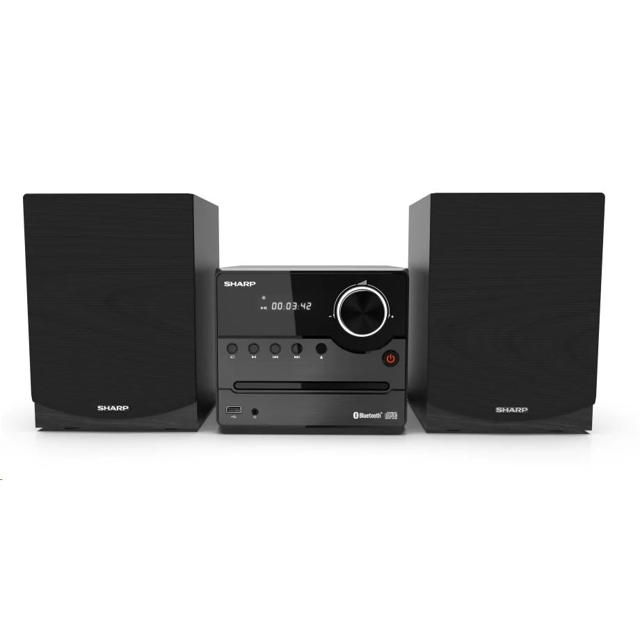 Sharp XL-B512BK Bluetooth mikrohifi rendszer fekete (XL-B512BK)