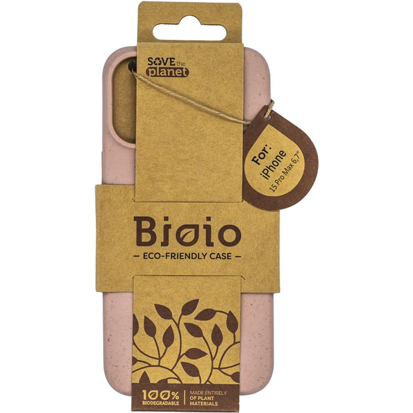 Forever Bioio Apple iPhone 15 Pro Max rózsaszín tok