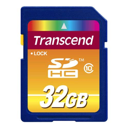 32GB SDHC Transcend CL10 (TS32GSDHC10)
