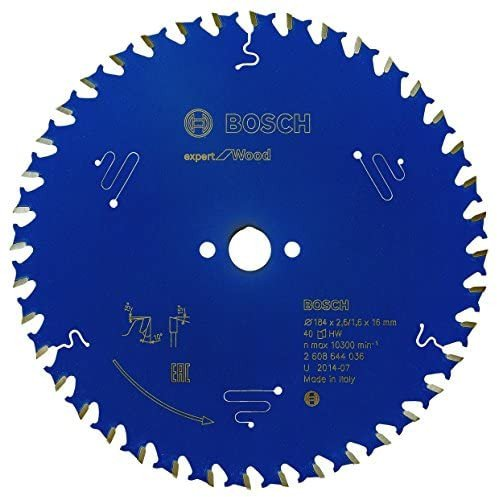Bosch Accessories Expert for Wood 2608644036 Körfűrészlap 184 x 16 x 1.6 mm Fogak száma (collonként): 40 1 db