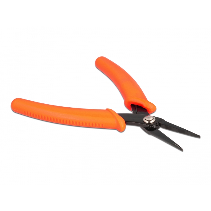 Delock Hosszúcsőrű fogó narancssárga 14,2 cm (90544) (90544)