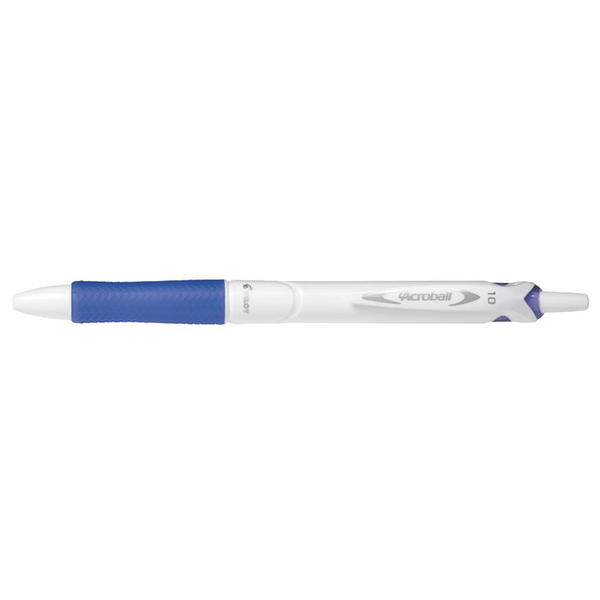 GolPilot Acroball Pure White nyomógombos golyóstoll - 0.32mm / kék