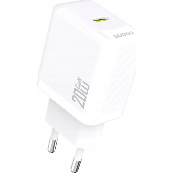 Ładowarka Dudao A26 PD20W GaN USB-C - biała