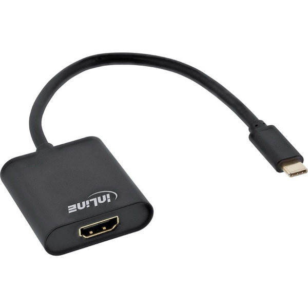 InLine 64101B cavo e adattatore video 0,2 m USB tipo-C