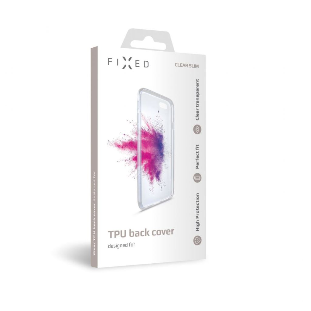 FIXED Apple iPhone X/XS TPU gel tok átlátszó (FIXTCC-230) (FIXTCC-230)