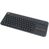 Logitech K400 Plus Tv tastiera RF Wireless QWERTZ Ceco Nero