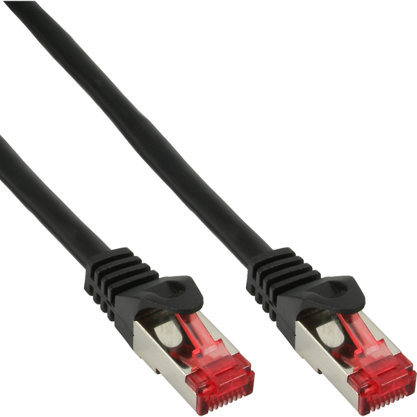 InLine B-76150S netværkskabel Sort 0,5 m Cat6 S/FTP (S-STP)