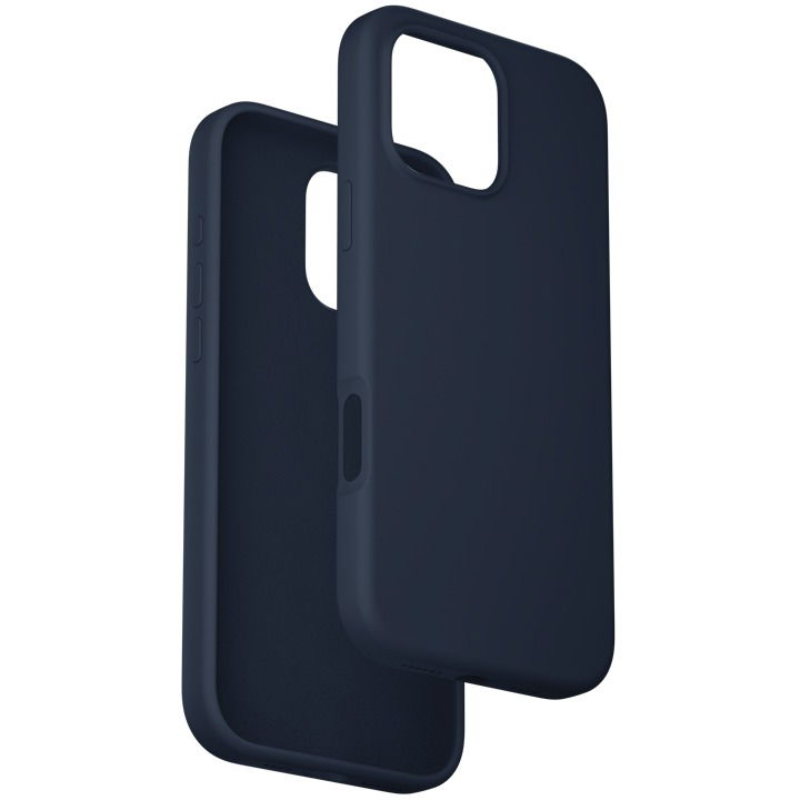 Vention iPhone 16 Pro Max Liquid szilikon MagSafe tok - Midnight Blue (KUHL0-40)