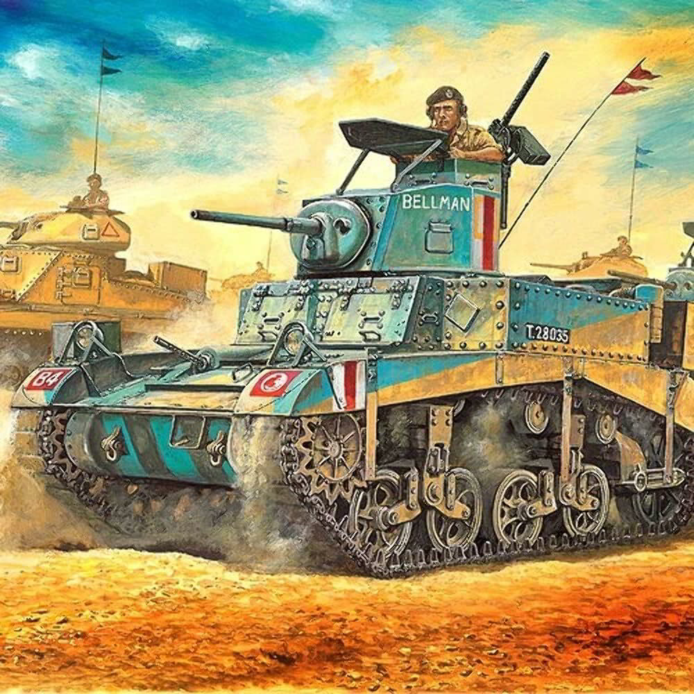 Academy M3 Stuart Honey Tank műanyag modell (1:35) (MA-13270)