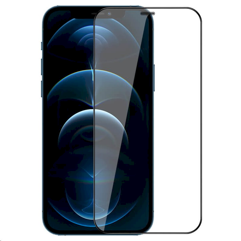 Folie Protectie pentru iPhone 12, Nillkin 2in1 HD, Transparent