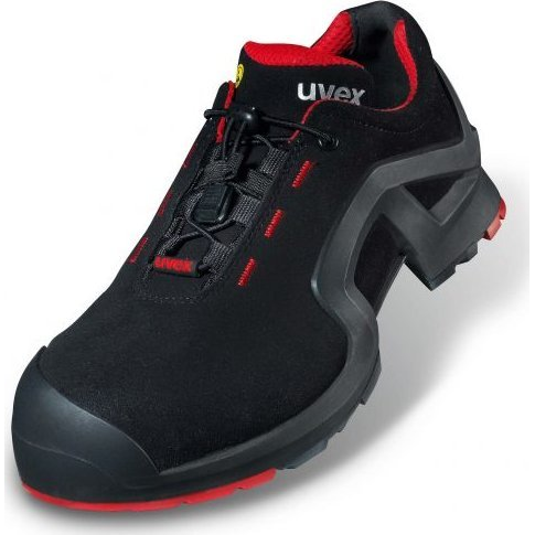 Uvex 1 x-tended Support S3 SRC Munkavédelmi védőcipő 38 méret - Fekete/Piros (8516238)