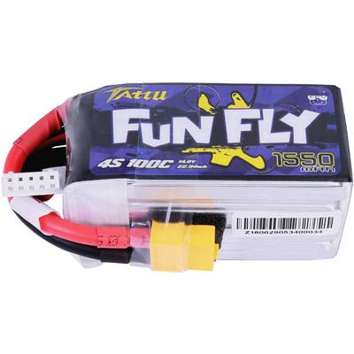 Li-polymerová baterie (Li-Poly) Tattu 14,8 V 1550 mAh