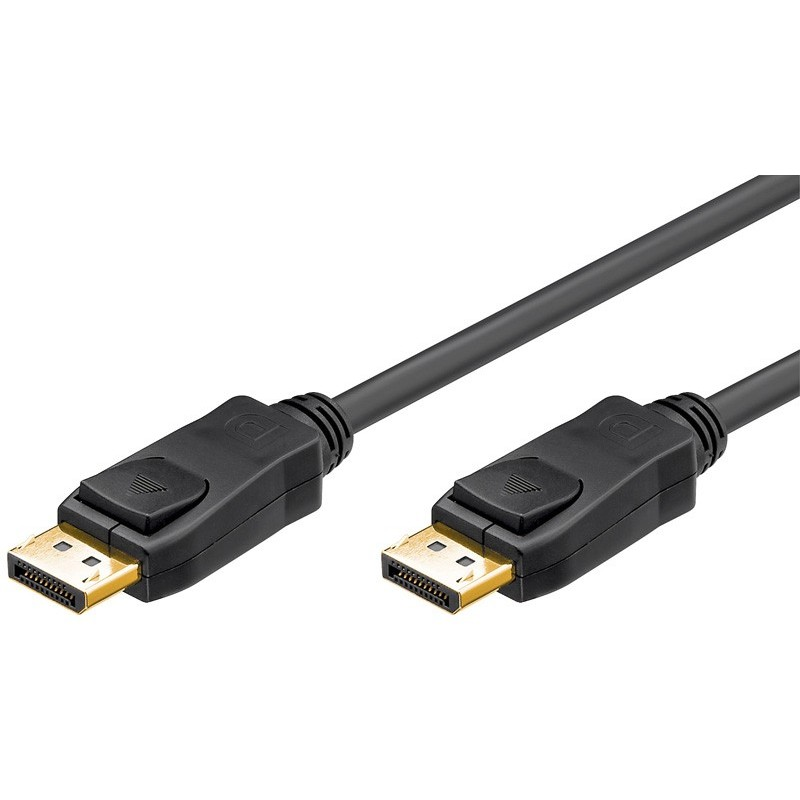 DisplayPort (ST-ST) 3m 4K 1.2 vergoldet Black (77493)