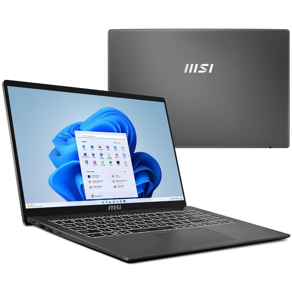Laptop MSI MODERN 15 F1MG-886PL 15,6" Intel Core 5 16 GB / 512 GB sivý