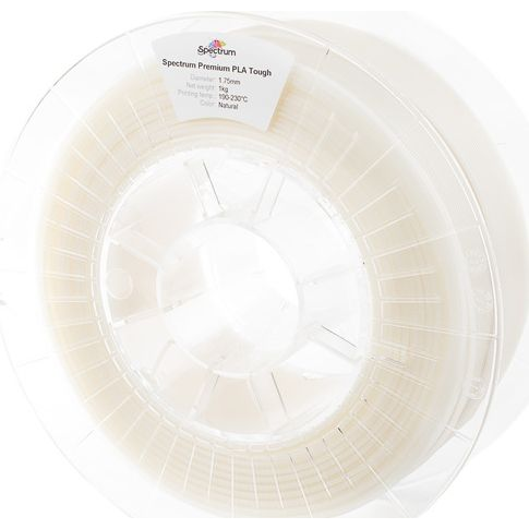 Spectrum Filaments 80201 PLA Tough 3D nyomtatószál Tough PLA ütésálló 1.75 mm 1000 g Natúr, Natúr Tough 1 db (5903175651662)