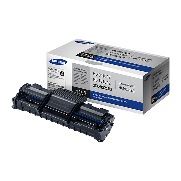 Samsung MLT-D119S tonerpatron 1 stk Original Sort