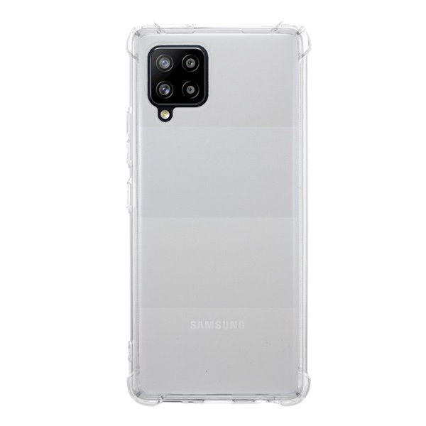 Szilikon telefonvédő (közepesen ütésálló, légpárnás sarok) ÁTLÁTSZÓ [Samsung Galaxy A42 5G (SM-A425F)] (5996591021010)