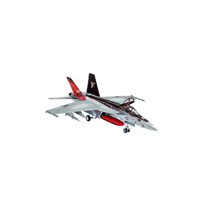 Revell F/A-18E Super Hornet vadászrepülőgép műanyag modell (1:144) (MR-63997)