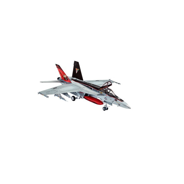 Revell F/A-18E Super Hornet vadászrepülőgép műanyag modell (1:144)