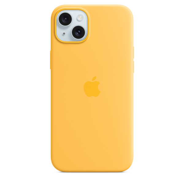 Zadní Kryt Apple pro Apple 15 Plus žlutý