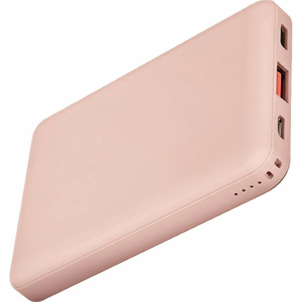 Uniq Fuele Mini 8000Mah USB Type-C PD hordozható külső akkumulátor / powerbank, rózsaszín